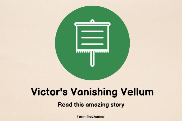 Victor’s Vanishing Vellum