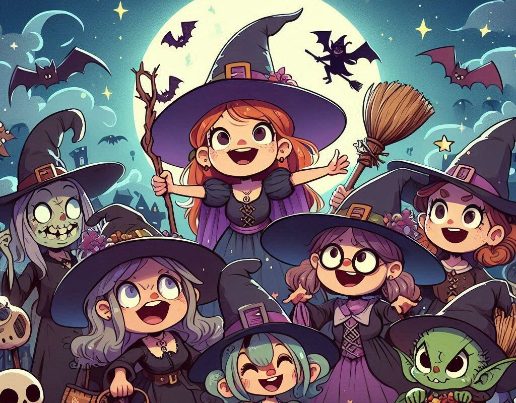 a bunch of witches