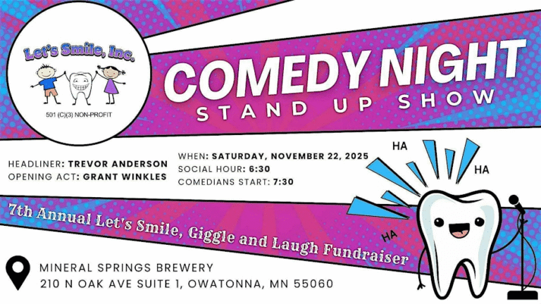 7th Annual Let’s Smile, Giggle & Laugh Comedy Night Fundraiser