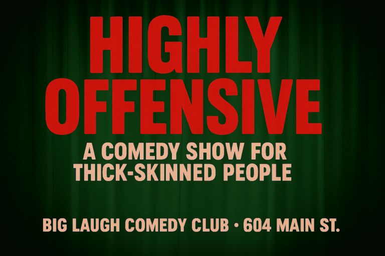 Highly Offensive Comedy Show Brings Raw Laughs to Fort Worth