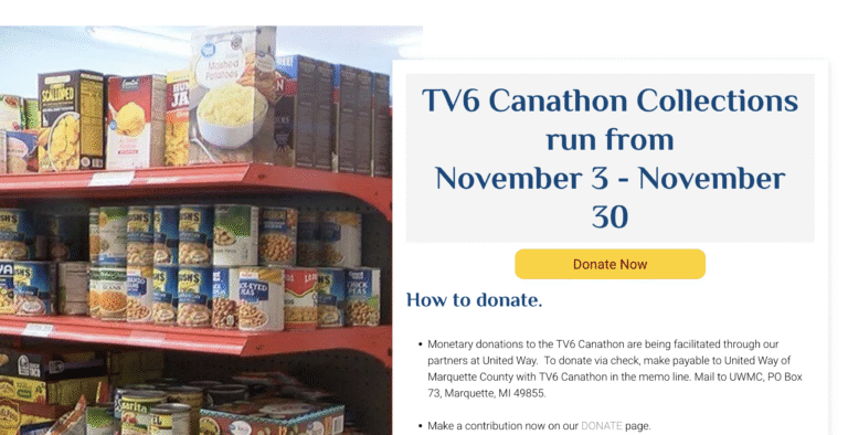 TV6 Canathon Returns to Fight Hunger as the Stand U.P. Comedy Festival Brings Laughter to Marquette