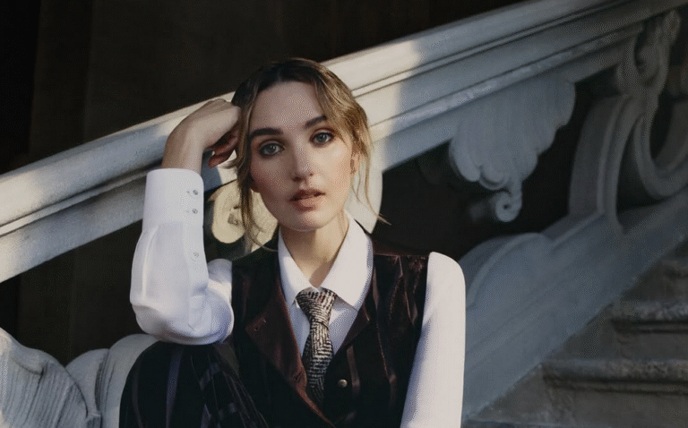 Chloe Fineman Blends Comedy and Couture in Giorgio Armani’s Crossroads Short Film
