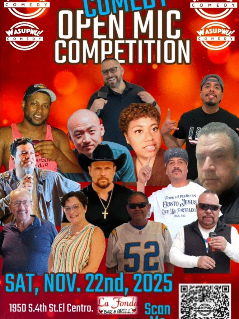 Local Comedy Fans Gather for La Fonda’s Open Mic Competition in El Centro