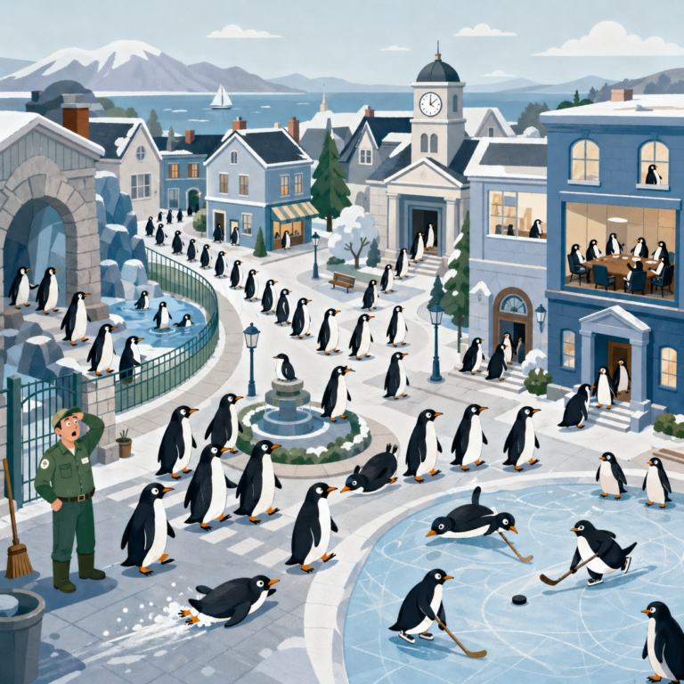 Penguin Parade Mix-Up